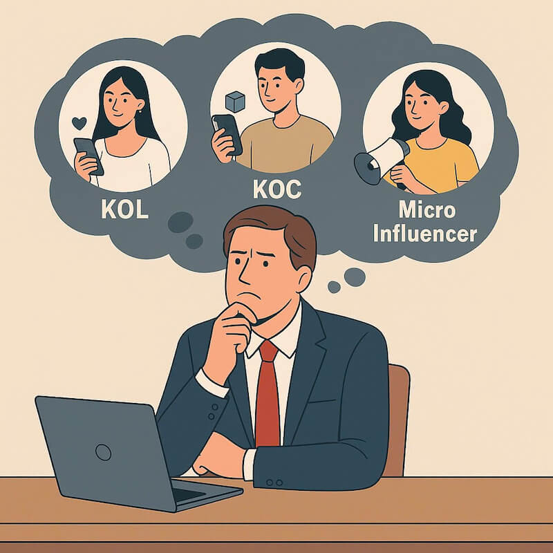 lua chon influencer cho chien dich marketing